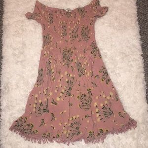 Pink Flower Dress